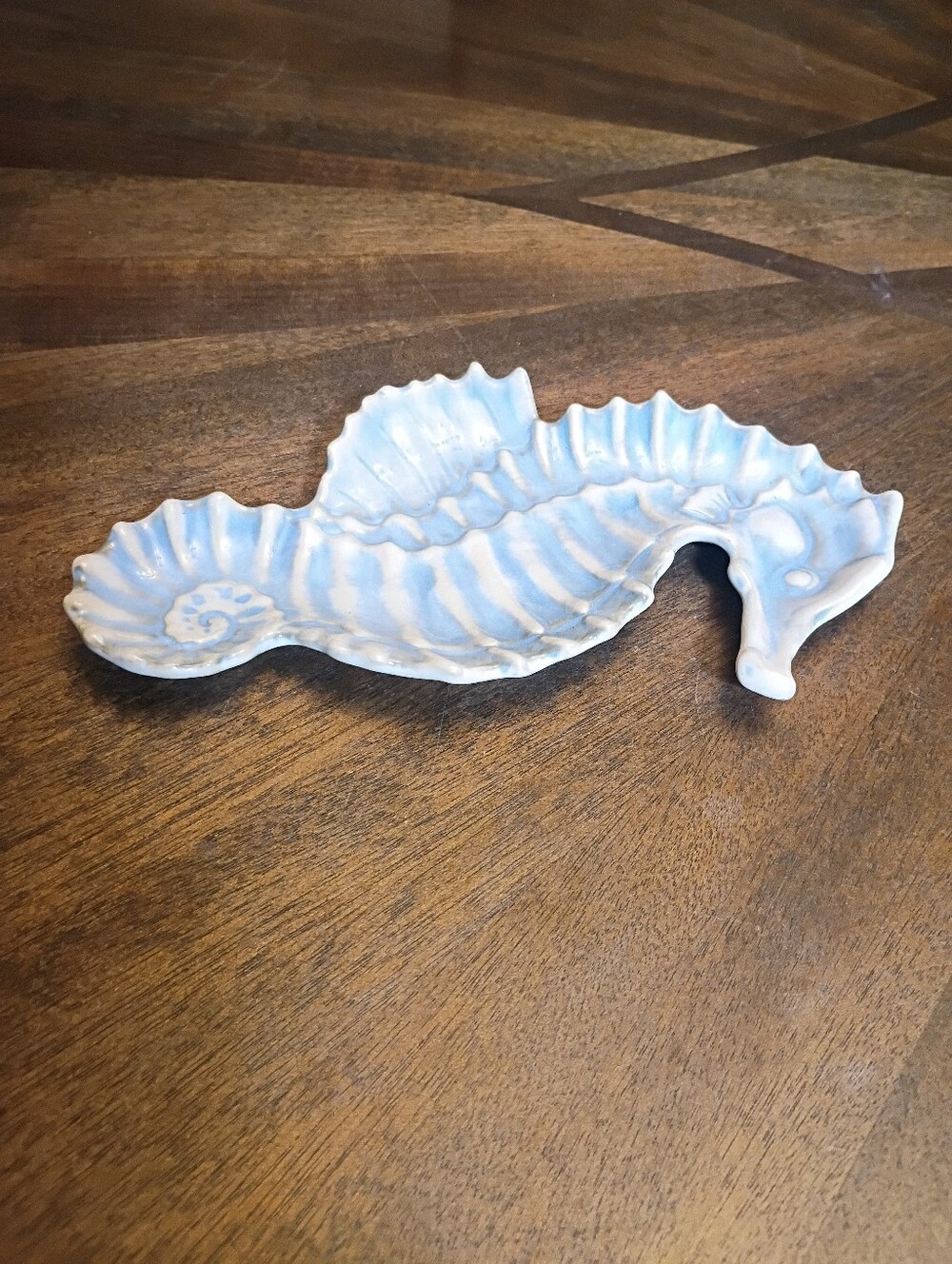 Cracker Barrel Susan Winget Stoneware Seahorse Trinket Dish Coastal Beach Decor - Picture 5 of 9